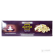 [250219] Patanjali Aastha Incense 75g(Sandal)