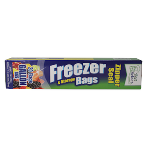 [10408] Freezer Bags 20N 26.8x27.9cm  (JMD-408)