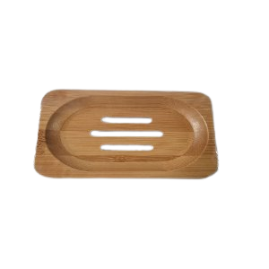 [451012] Bamboo Soap Tray Rectangular (JMD-114)