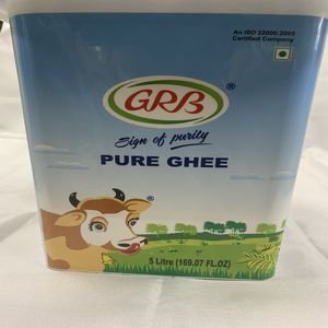 [60107] Grb Pure Cow Ghee (Blue) 5ltr